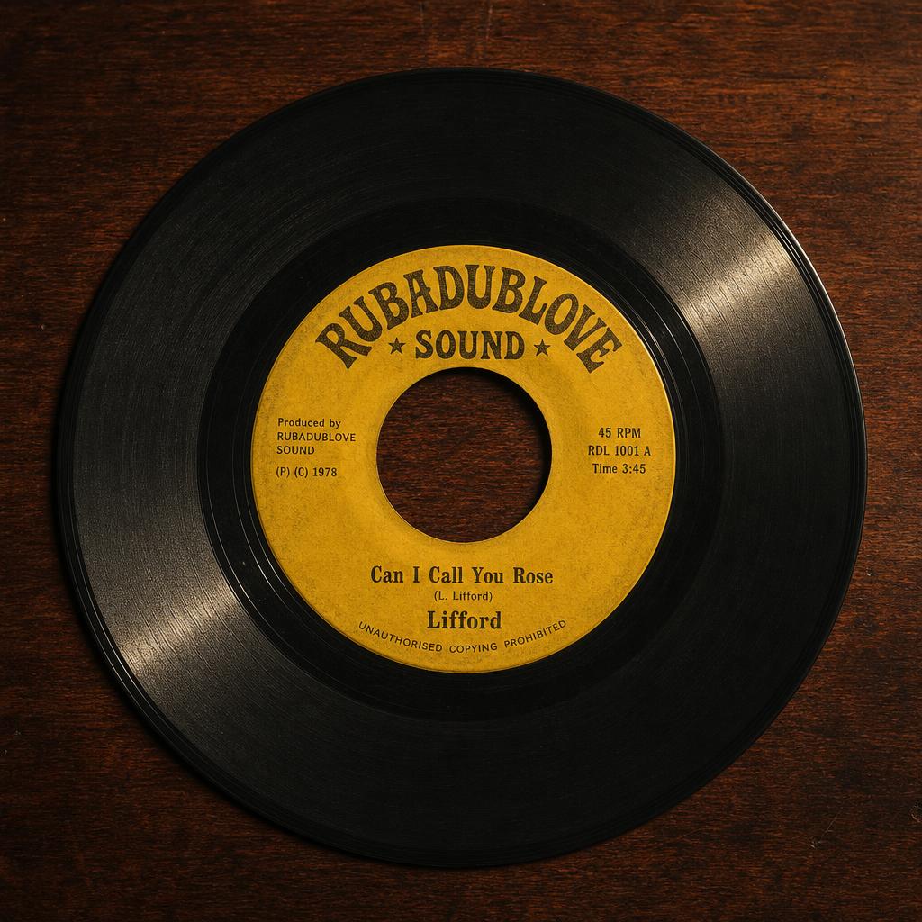 Can I Call You Rose — 7" 45rpm